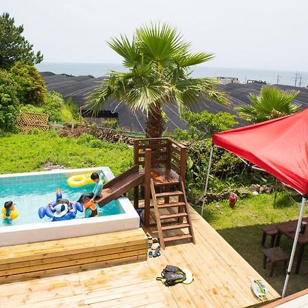 Jeju Sunflower Pension Seogwipo Exterior foto